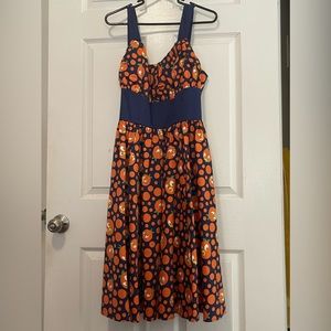 NWT Disney Parks Orange Bird Dress L